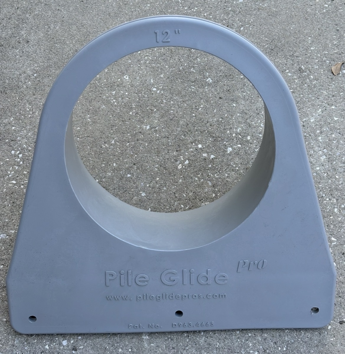 Pile Glide Pro — top view